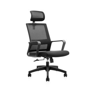 Ghế xoay lưới tựa đầu màu đen Gevi giúp bạn ngồi làm việc thoải mái. Ghế được làm rất chắc chắn với lớp đệm dày giúp bạn thả lỏng cơ thể khi làm việc. Đặc biệt, chân ghế xoay có thể giúp bạn dễ dàng di chuyển trong phòng làm việc.